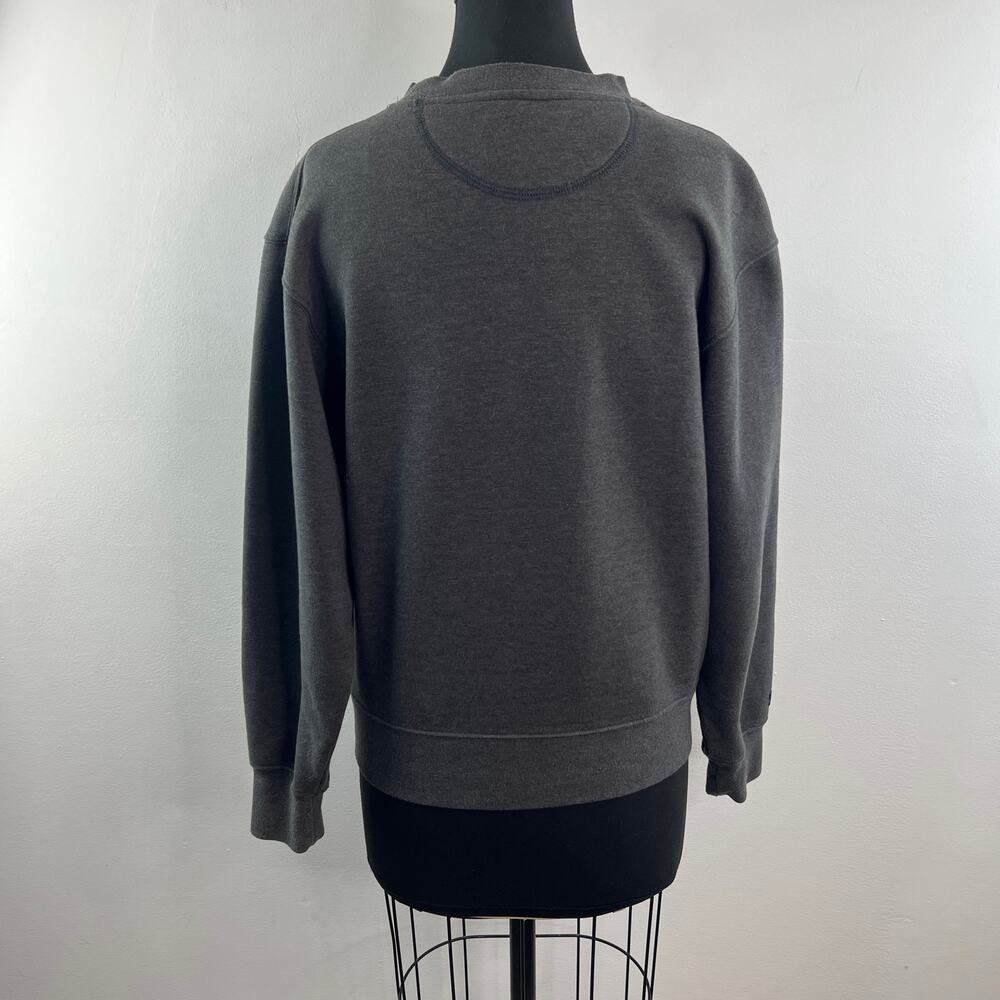 JanSport Temple University 1884 Gray Sweatshirt Cotton Crew Pullover Sz S Small - Picture 6 of 8